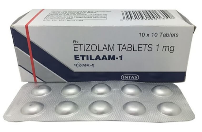 Thuốc Etizolam dùng điều trị rối loạn giấc ngủ, mất ngủ, lo âu, hoảng loạn...