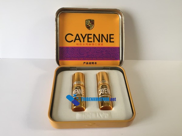 Thuốc kích dục nữ Cayenne USA sản phẩm nhập khẩu từ Mỹ, cho hiệu quả kích dục nhanh chóng