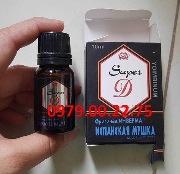 Thuốc kích dục nữ dạng nước Supper D giá rẻ