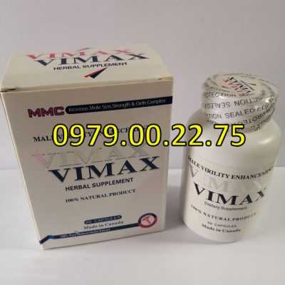 Thuốc kích dục nam Vimax 100% tự nhiên