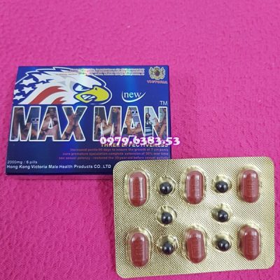 Thuốc kích dục nam Max Man New lành tính