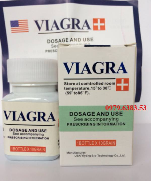 Thuốc kích dục nam Viagra chính hãng USA