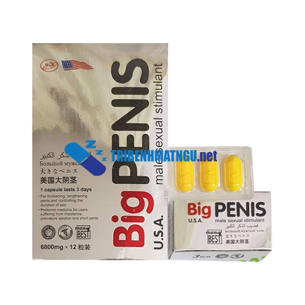 Thuốc tăng cường sinh lý nam Big Penis