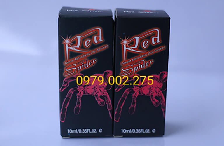 Thuốc kích dục nữ dạng nước Red Spider có bán tại Thuốc Mê Minh Hải cho hiệu quả kích thích ham muốn tự nhiên