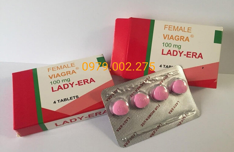 Thuốc kích dục nữ dạng viên Lady Era có tác dụng cực mạnh, kích thích ham muốn nhanh chóng