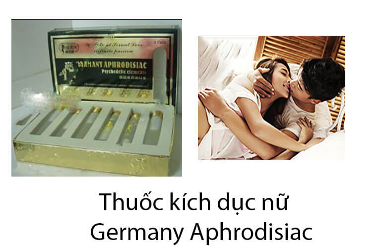 Thuốc kích dục nữ Germany Aphrodisiac hàng nhập khẩu từ Đức, cho tác dụng nhanh chóng, hỗ trợ vợ chồng có được phút giây sung mãn nhất