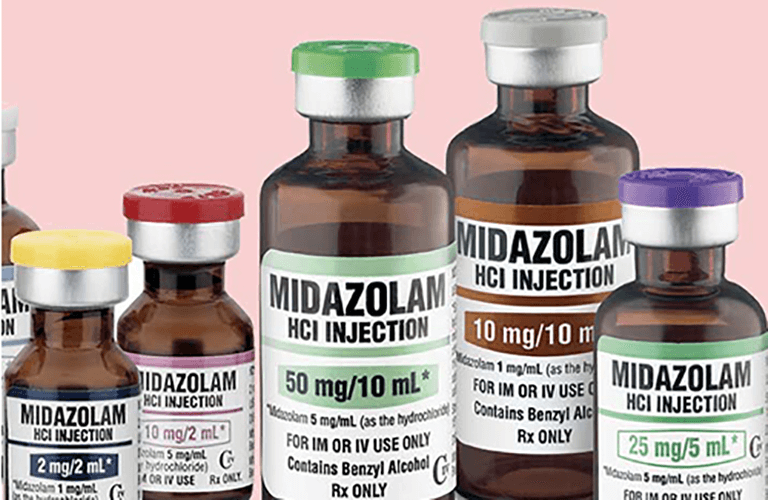 Thuốc mê Midazolam dùng trong gây mê, tiền mê, giúp an thần