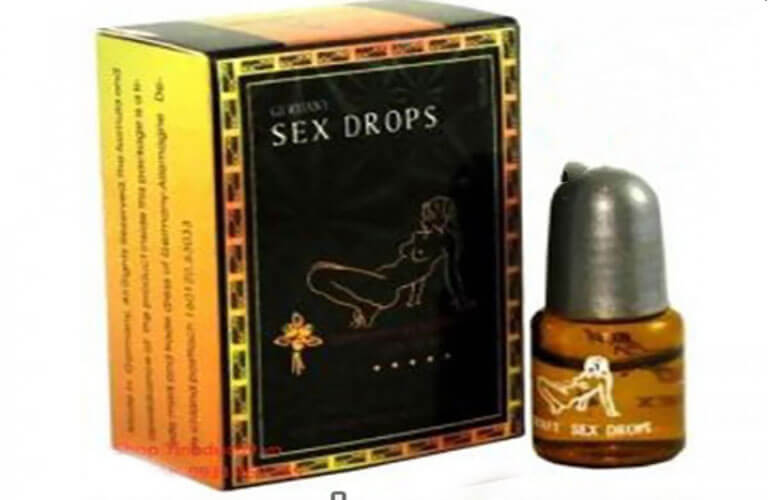 Thuốc kích dục nữ Sex Drops hàng nhập khẩu từ Đức, cho hiệu qua cao khi dùng, giúp kích thích ham muốn một cách mãnh liệt