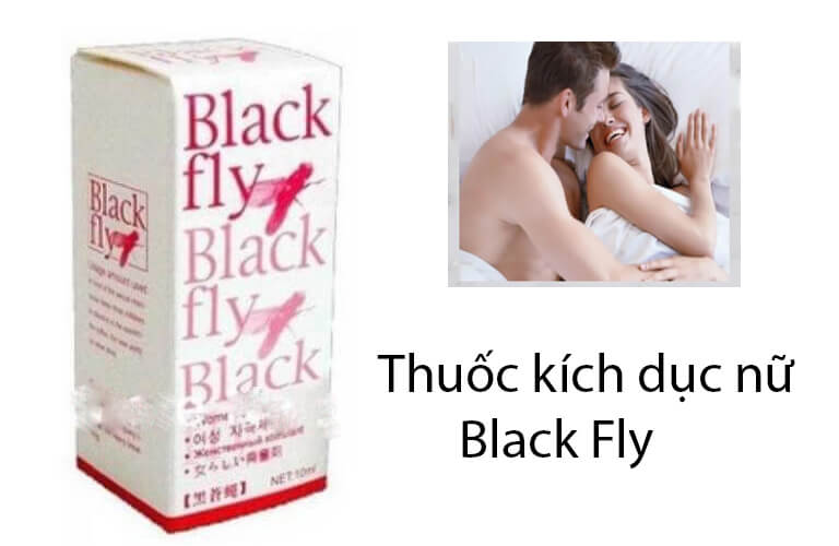 Thuốc kích dục nữ Black Fly được nhập khẩu từ Nhật cho hiệu quả sử dụng cao